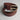 Ceinture femme "Castel" en cuir marron