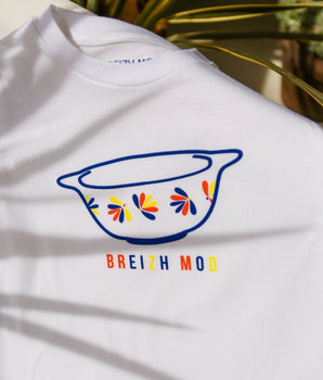 T-shirt enfant garçon "Etel" coton bio motif "bol breton"