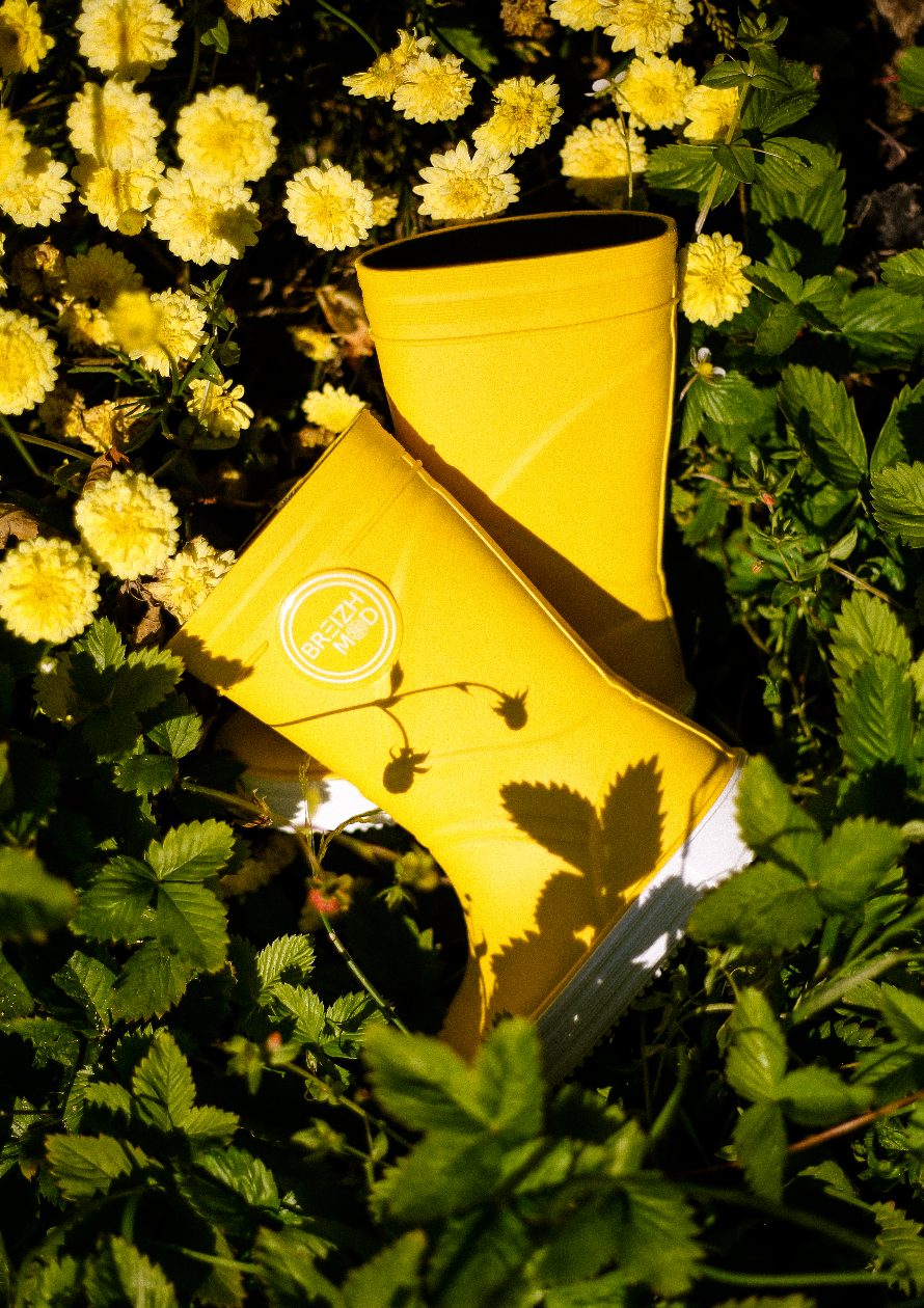 Bottes enfant jaune – BREIZH MOD